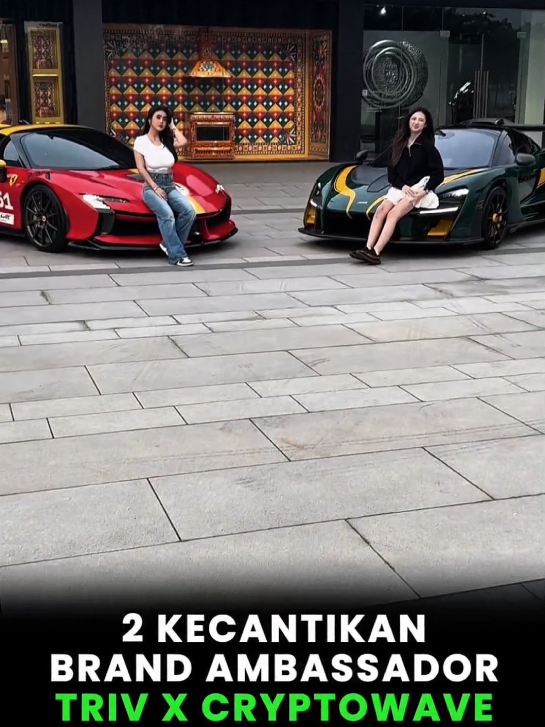 Cantik banget ya mereka guys! #gabrielrey #cryptowave #yayin #anastasyakhosasih #photoshoot 