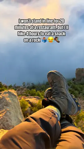 😂 Priorities, right? We’ll skip the brunch line but climb 3,000 feet just to sit on a boulder with trail mix like it’s Michelin-star dining. Because food just hits different when you’ve earned the view. 🏔️🥾 What’s the longest you’ve ever hiked just to eat? ⤵️ #ABintheWild #hikinglife #fyp #hikingadventures 