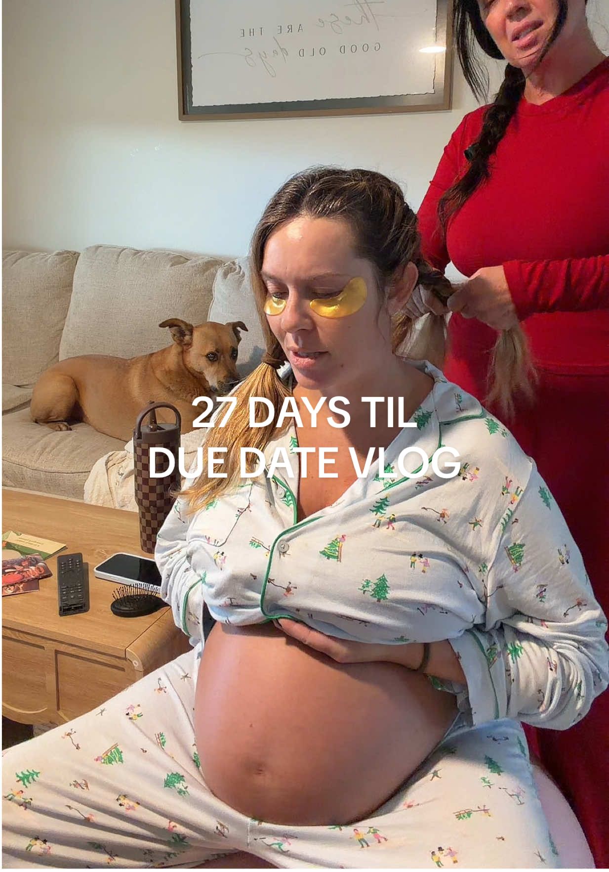 Another day closer & I’m starting to get really nervous! #thirdtrimester #pregnancyvlog 