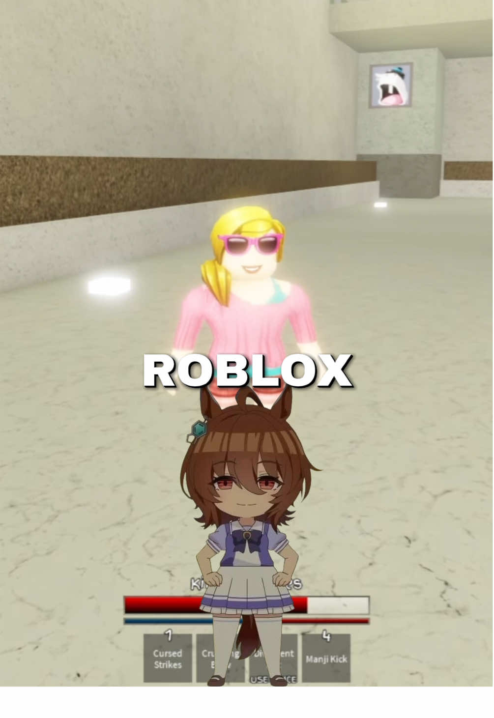 I’m so serious by the way this happened within like 2 minutes of my first recording #umamusume #umamusumeprettyderby #ウマ娘 #fyp #roblox 