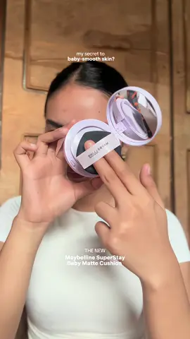 it’s finally out! here’s something new with maybelline 👀 #maybelline #babymattecushion #maybellinebabymattecushion 