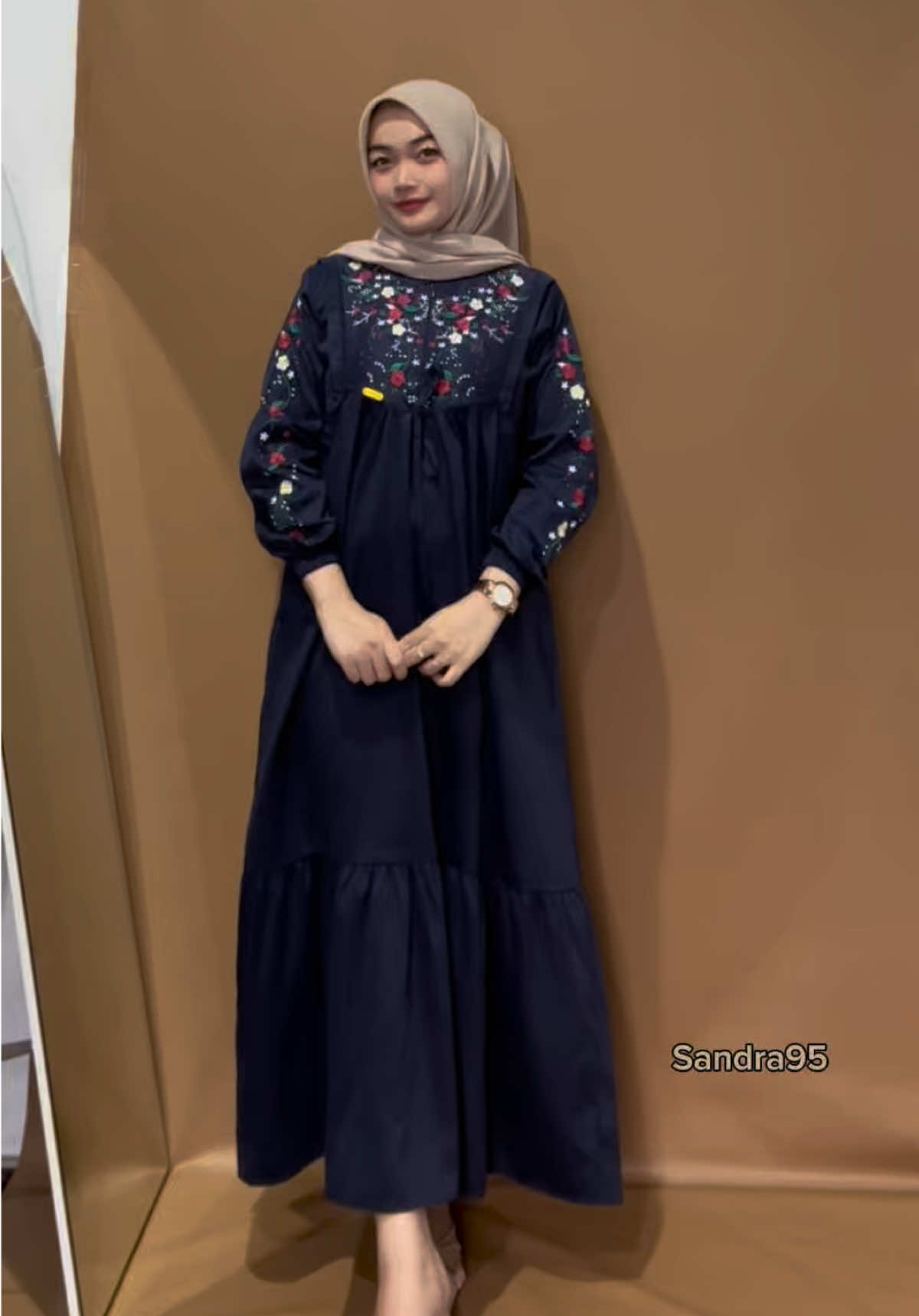 Rekomendasi dress katun bordir #dress #gamis #gamiscantik #dresslebaran #gamiskekinian 