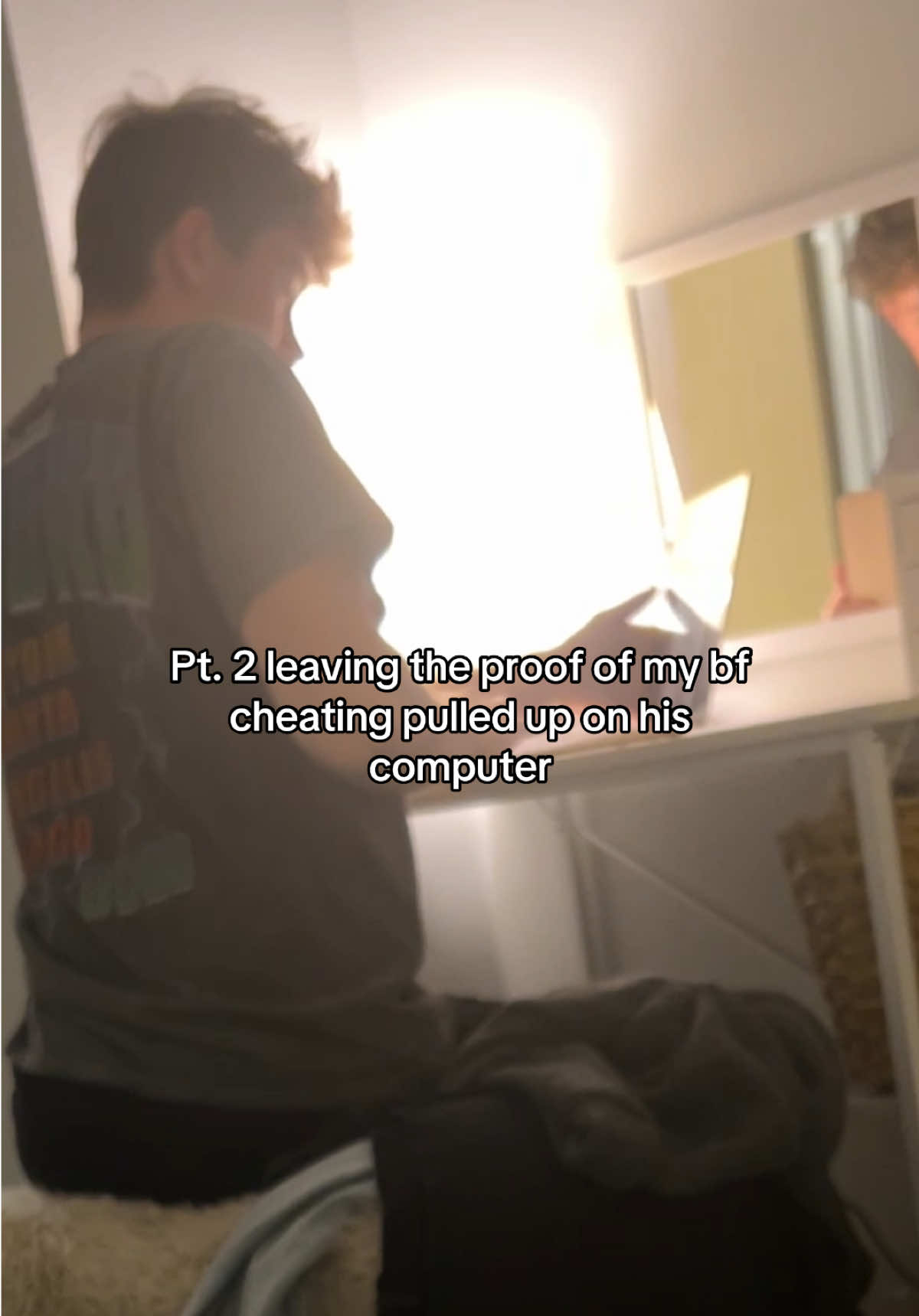 I can’t even look at him… #cheater #cheatersgettingcaught #cheating #relatable #relationships 