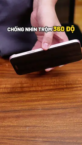 Kính chống nhìn trộm 360 độ cho iphone có khung trợ dán nha các chế #fuki40 