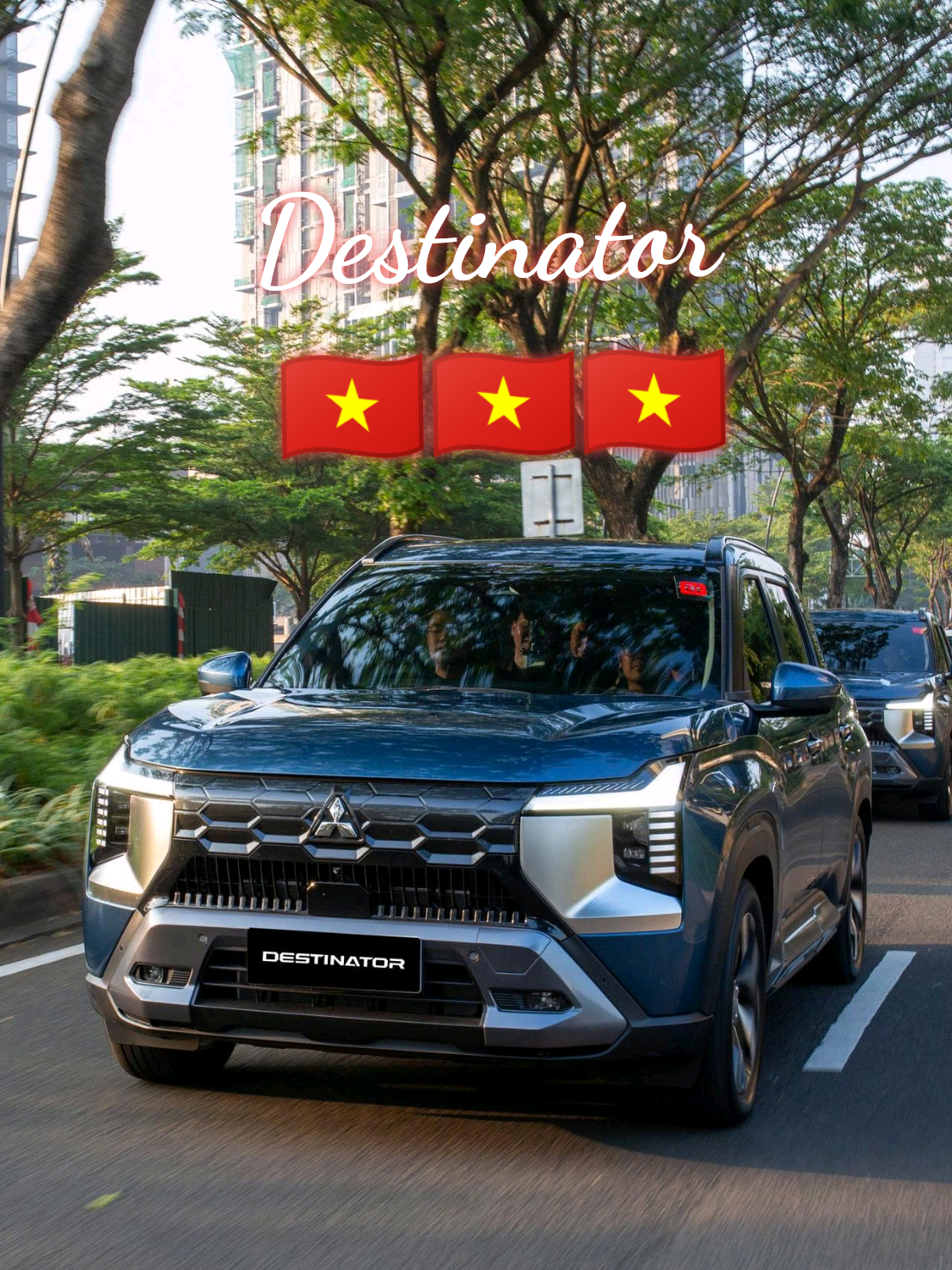 Destinator về chạy trên phố  Việt Nam nhìn cháy quá #destinator #dst #mitsubishibienhoa #baogiaxe #mitsubishi 