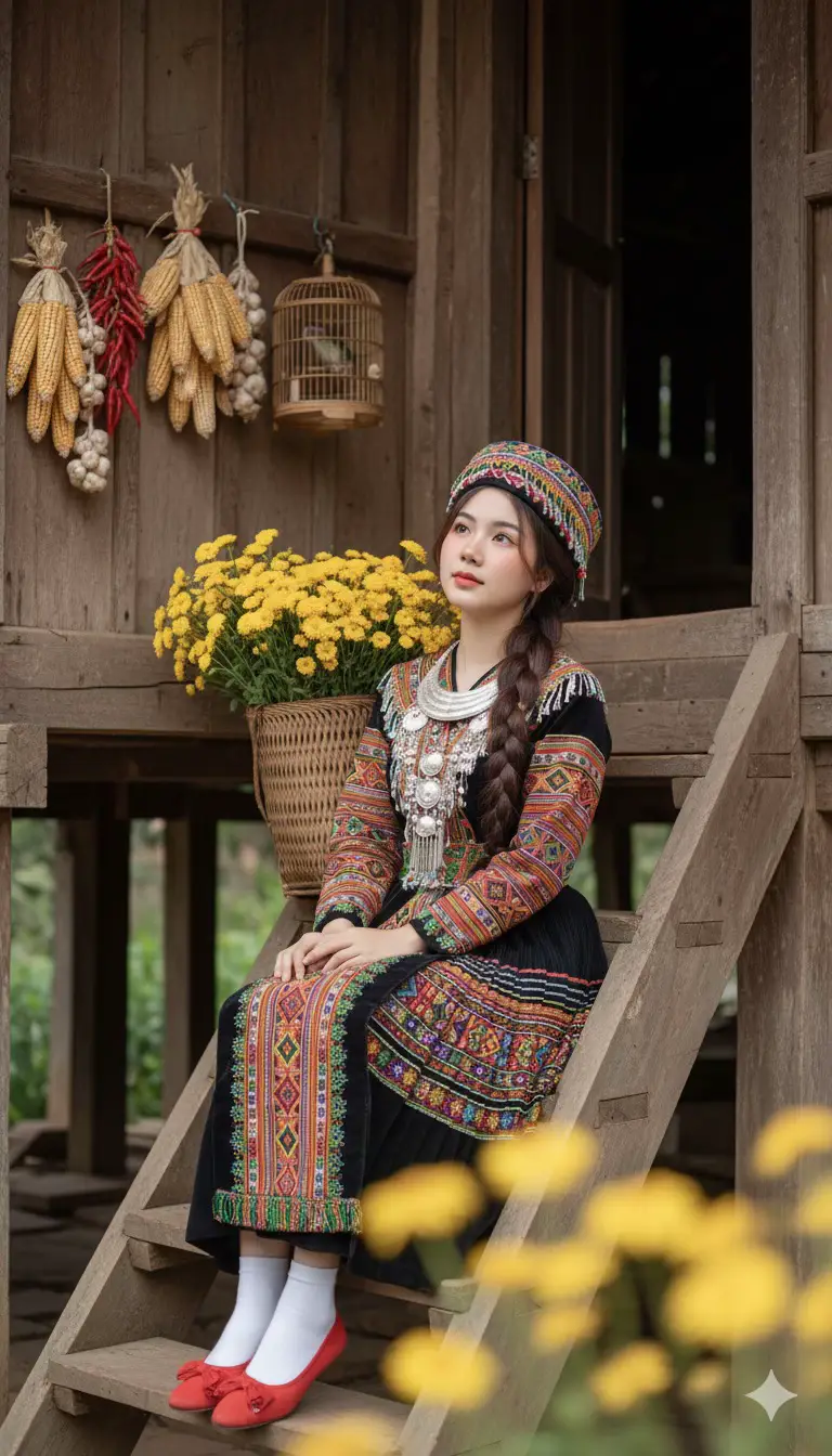 Hôm nay lại đi lên núi lên non cùng Gemini, các bà iu đi cùng toy nhé, nhớ cmt thành quả vào đây để mình chiêm ngưỡng với nhaa 💐  #Gemini #AI #prompt #fypシ゚viral🖤tiktok 