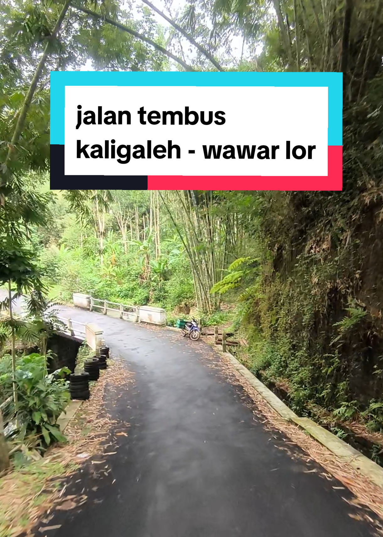 harap hati hati, musim hujan sedikit licin