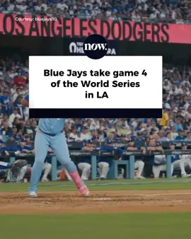 An incredible moment for Vladimir Guerrero Jr. tonight who set a team record hitting his seventh post-season home run in Game 4! 🎉💙 #BlueJays #WorldSeries #WANTITALL