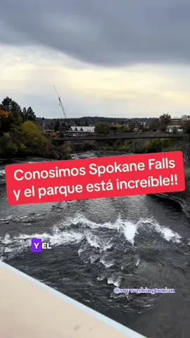 Tienen que concer este parque!!! 😍✌️ #fall #spokanefalls #thingstodoinwashington #travelvlog 