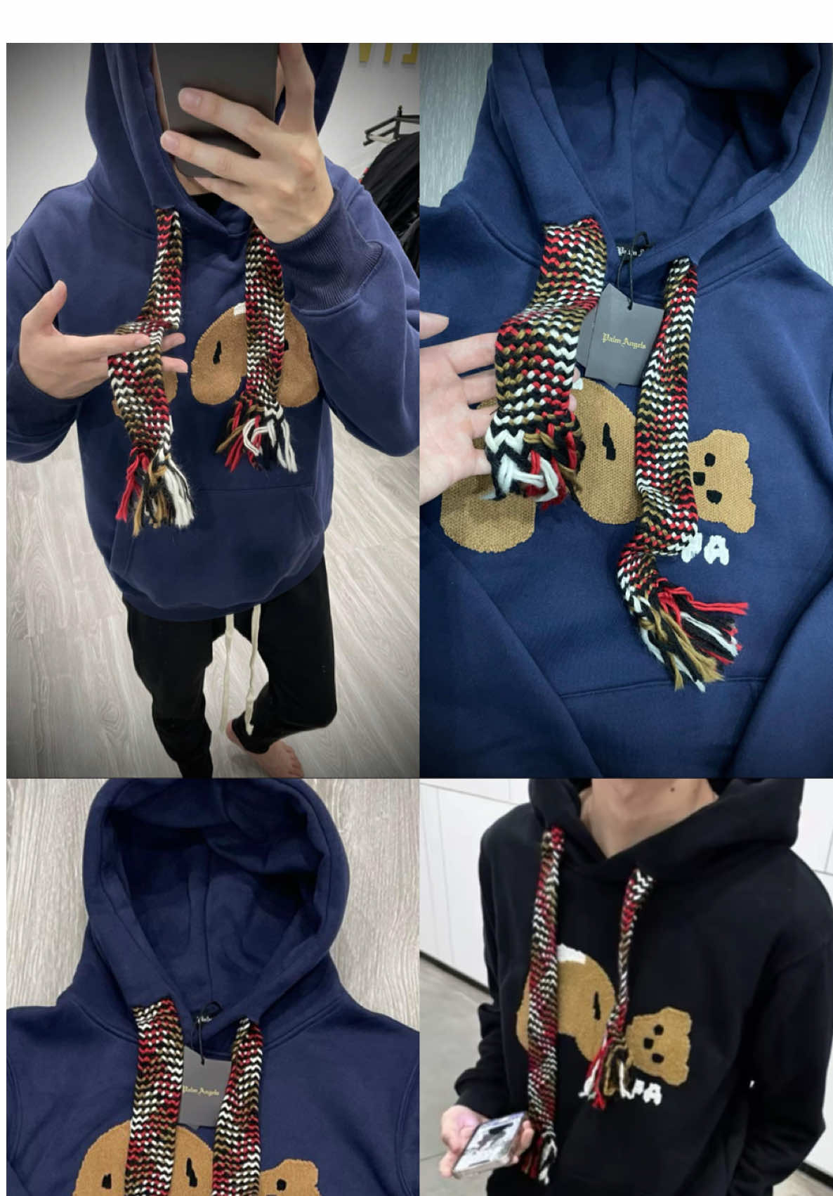 Áo #hoodie Gấu Len Xù hàng Q.C Dây Len dệt Pro No1 🐻💰 #quanao #gaucho #xuhuong #thudong  @Cô Bé Bán Diêm🛍️ 