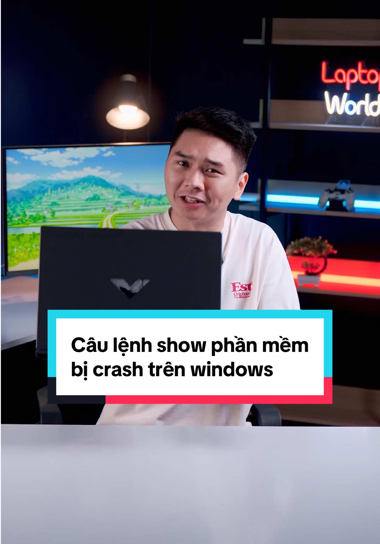 Cách để biết phần mềm nào bị crash, bị crash vì sao? Thử ngay câu lệnh này #laptopworld #thanhcongnghe 