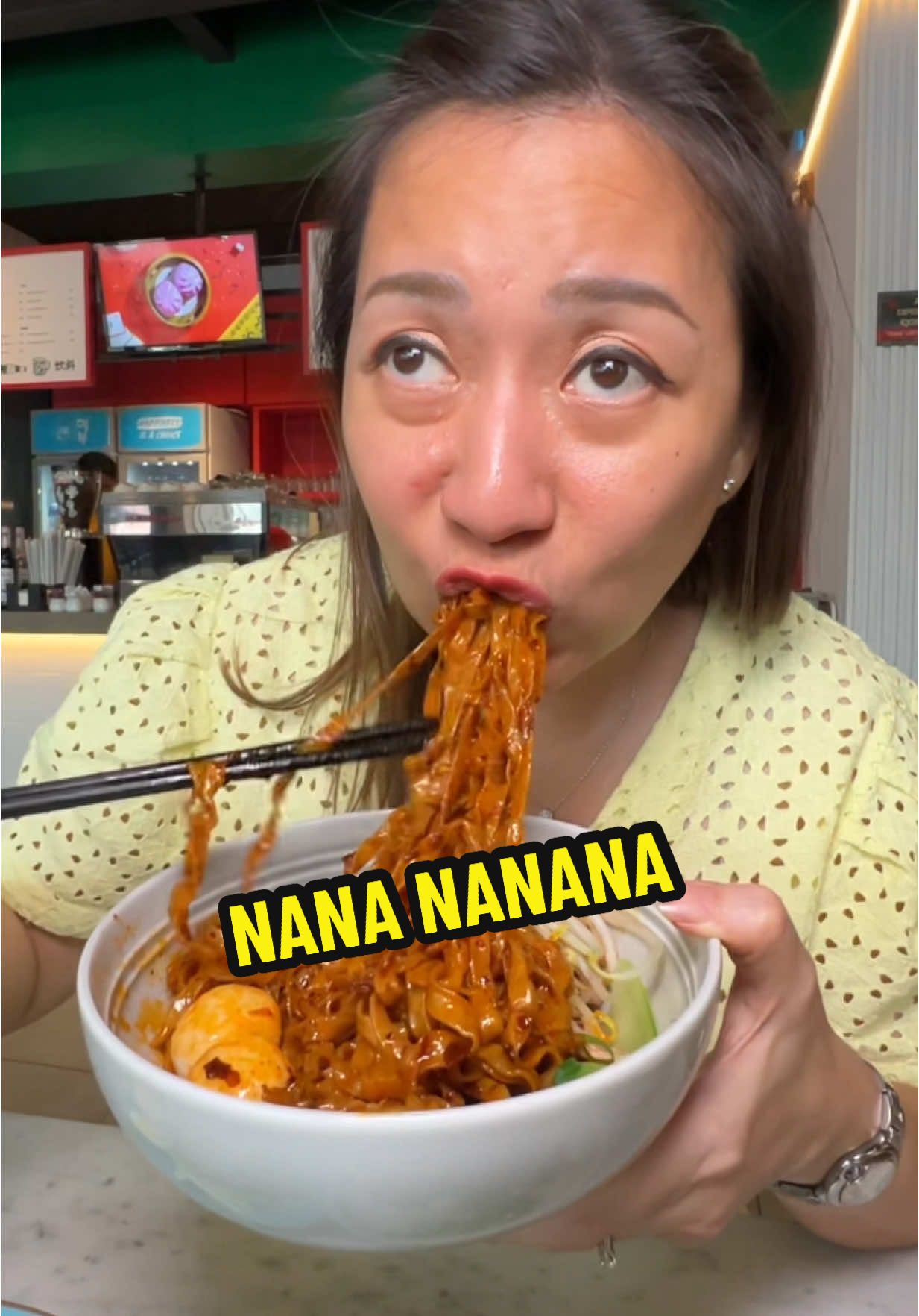 NANA MAKAN DI NANANA .. CUCUK MEONG YA SAY 😂😂😂 #nanakoot #nananakopitiam 