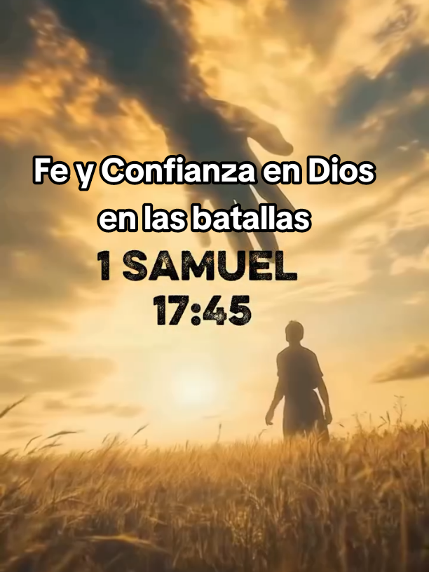1 Samuel 17:45 a nuestra vida actual nos enseña a enfrentar los 