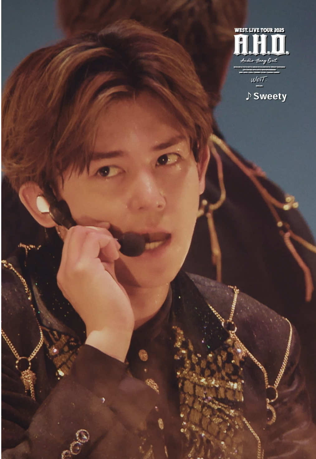 11月5日発売📀 Blu-ray&DVD『WEST. LIVE TOUR 2025 A.H.O.-Audio Hang Out-』から #小瀧望 が制作に携わった「#Sweety」 #WESTꓸ #AHOのWESTꓸ #AHOのTOUR