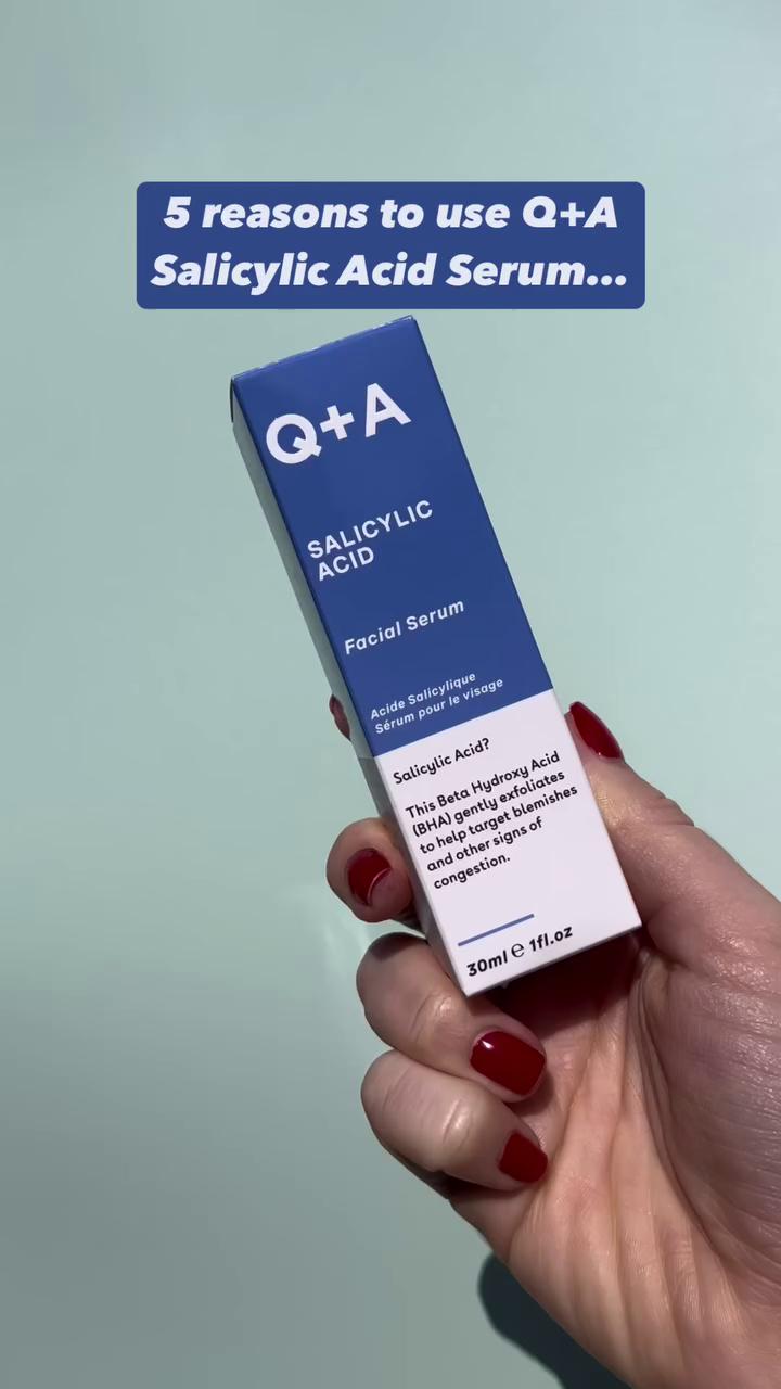Check out our new Salicylic Acid Facial Serum! 💙 Shop now @bigwaustralia and au.qandaskin.com #affordable #affordable #affordablemakeup #viralbeauty #fyp #foryoupage #priceline #pricelinesale #pricelineaustralia #skin #skincare #qandaskin #skincareessentials #beauty #skin #glassskin #influencer #affordablebeauty #salicylic #salicylicacid