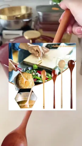 Senduk Kayu tak berkulat. #sendukkayu #spatula #sendukkayupanjang #fyp 