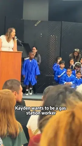 Kids sharing their dream jobs at graduation…and it’s pure comedy 🤣🤣🤣#funnybaby #cutebaby #babiesoftiktok #kindergartengraduation #usa 