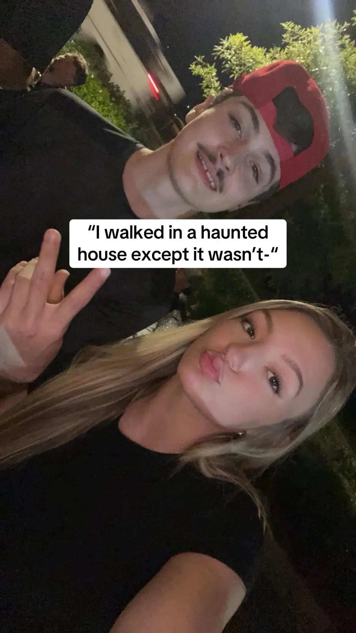 Terrified, crying, screaming.. never again #hauntedhouse #halloween #scary 