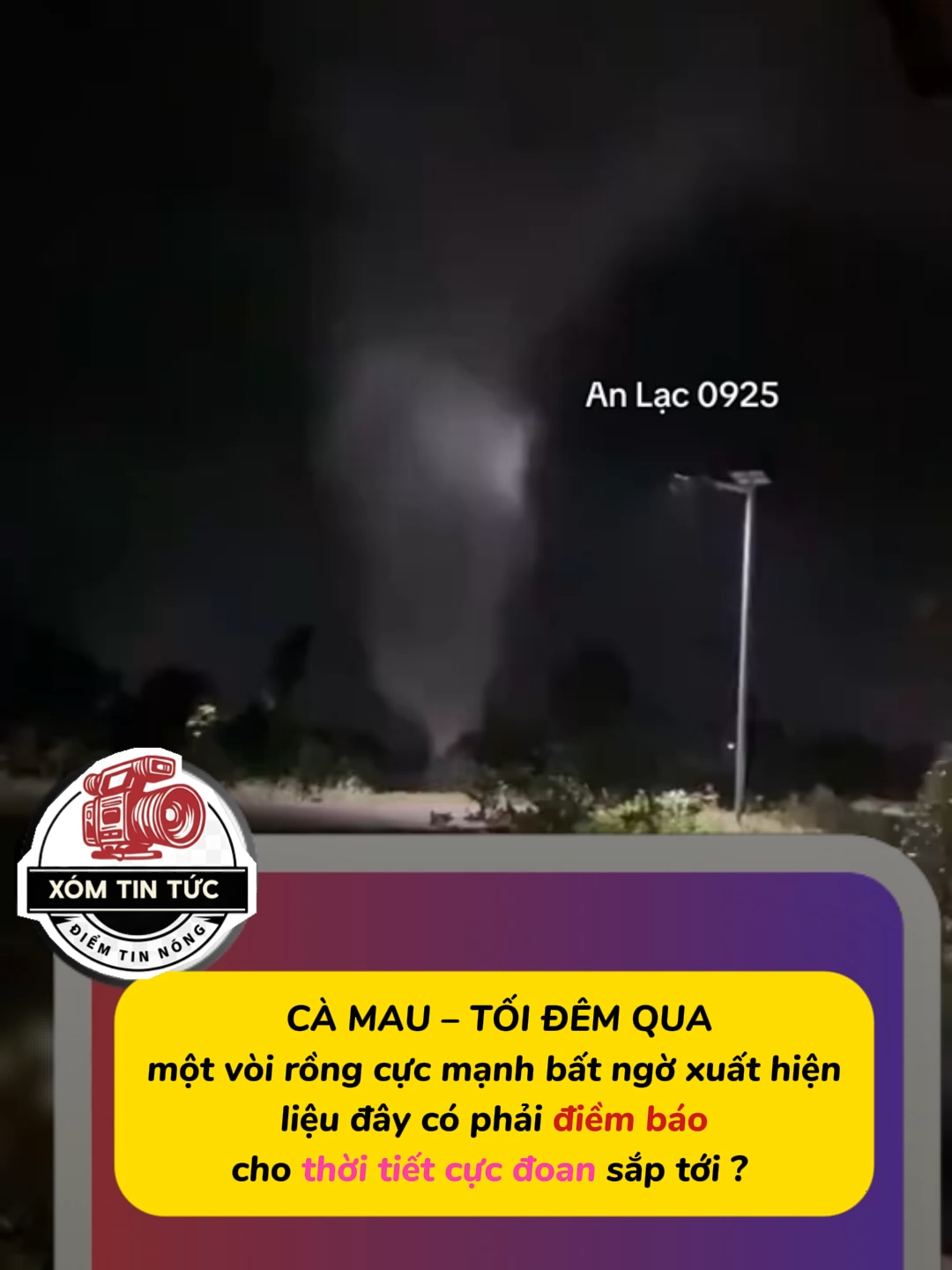 Tối qua, một vòi rồng cực mạnh bất ngờ xuất hiện, quét qua một xã ven biển ở Cà Mau, khiến nhiều căn nhà tốc mái, cây cối gãy đổ, người dân kinh hoàng tháo chạy giữa đêm#XomTinTuc #tintuc24h #tintuc #locxoay #camau