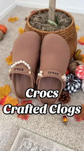 Obsessed with my Crocs Crafted Clogs! 🤎 #crocs #crocscraftedclogs #fallcrocs #tiktokshopblackfriday #tiktokshopcybermonday 