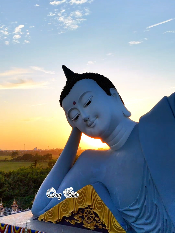 Chùa Phật Nằm Sóc Trăng #onggiao #nhac #canhdep #xuhuong #thinhhanh 