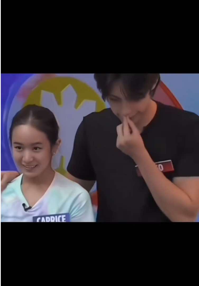 na para bang nagiging baby boy siya bigla kapag katabi si caprice #capricecayetano #iñigojose #pbbcollab 