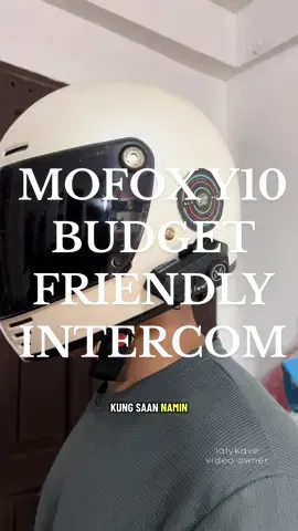 Budget friendly na intercom pero maganda quality. #motorcycle #intercom 