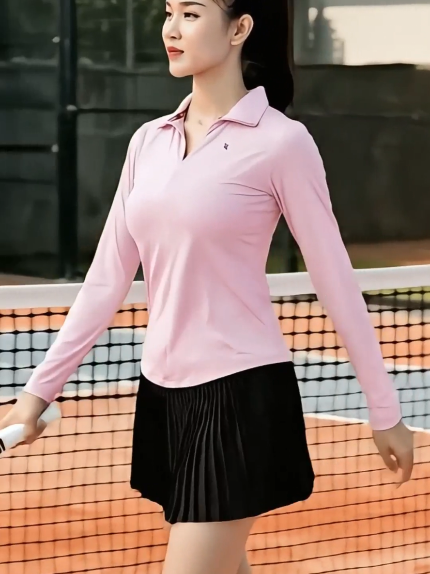 Màu nào cũng xinh nha #aopolonu #aothethaonu #aotapgym #pickleball #gym 