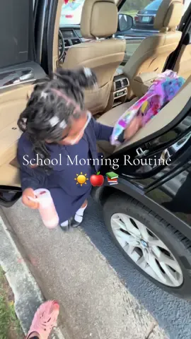 Hiiii! Spend a school morning with us ✏️📚🍎 I just knew these school germs were going to catch up to me soon 😩 I do NOT like being sick  I know some people only have TikTok and not IG. So I’m gonna post all the videos that y’all missed while I was only posting on IG & FB 🤭 🤍  #m#momlifew#workingmomsr#realmomlifem#morningroutiness#schoolmorning