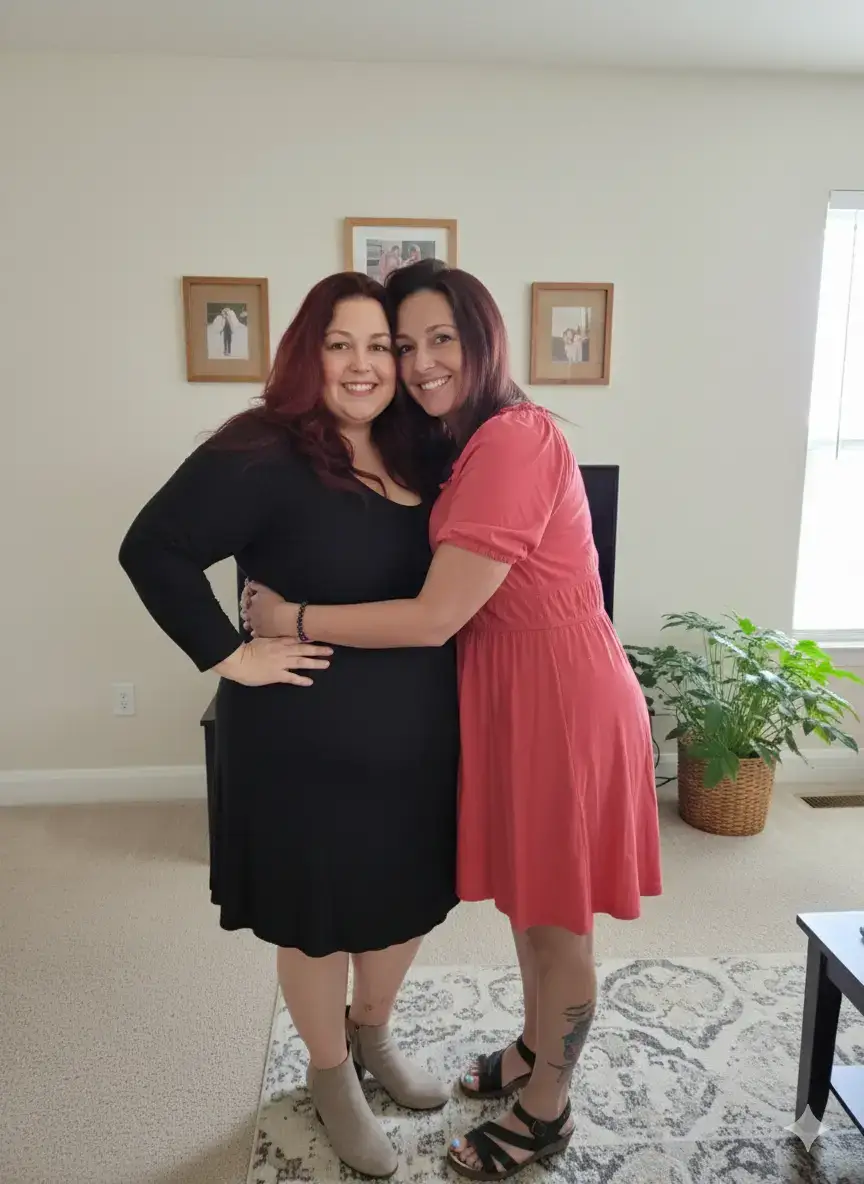 After losing 150 pounds it is a wonder to be able to use #ai to hug myself! #technology  🌟 Vibe & energy: Proud 👏  📝 Personal reflections: Started at 295 pounds and down to 145 pounds! 