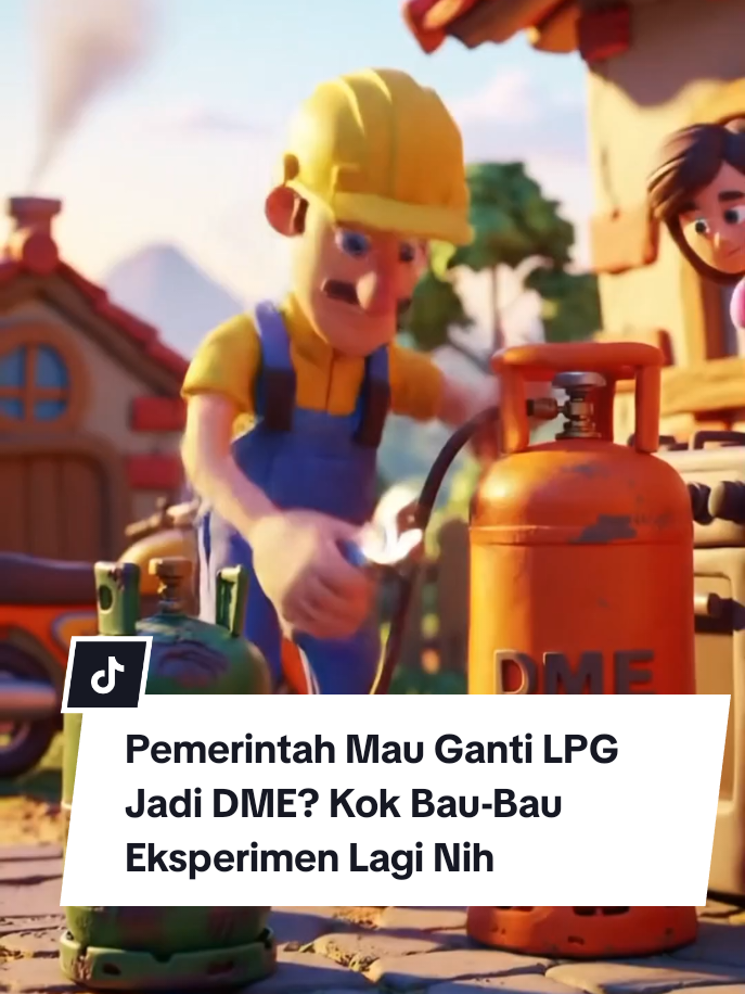 Pemerintah Mau Ganti LPG Jadi DME? Kok Bau-Bau Eksperimen Lagi Nih… Pemerintah Indonesia lagi gencar dorong penggunaan Dimethyl Ether (DME) buat ganti LPG. Katanya, biar nggak impor gas terus dan bisa manfaatin batu bara lokal. Tapi, apakah ini bener-bener solusi… atau cuma proyek besar yang belum matang?