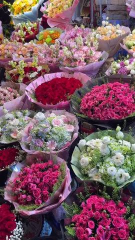 📍Chợ hoa Quảng Bá về đêm 🌷🌷#chohoaquangba #hoatuoi #hoatuoihanoi #xh #hanoi 