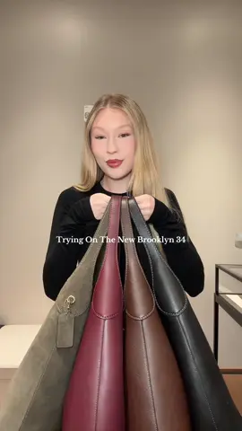 #coachretailemployee #coachny The Brooklyn 34 is here ✨ shop now in the link in my bio 🤍 @Coach #handbags #coachbag #handbagtiktok 