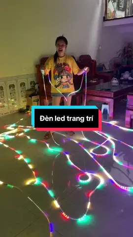 Dây đèn led trang trí #buithituoi1197 #denledtrangtri #denlednhayduoi #denledtrangtritet 