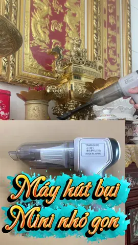 Máy Hút Bụi Cầm Tay Mini Không Dây DURA 6 Đầu Hút, Máy Hút Bụi Ô Tô, Giường Nệm, Công Suất 120W #vairalvideo #giadungtienich 