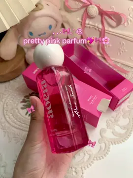 so pretty packaging💖 wanginya enak poll fresh girly bangett😫😖 #parfum #aoeraparfum #pinkparfum #eaudeparfum 