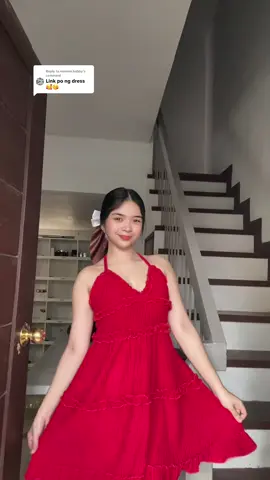 Replying to @mammi.babby ito na po 🥰  #dressrecos #summerdress #reddress #OOTD 