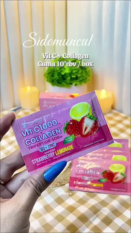 Sidomuncul ada aja gebrakannya. Mana murah bgt😭😭 #sidomuncul #collagensidomuncul #collagendrink 