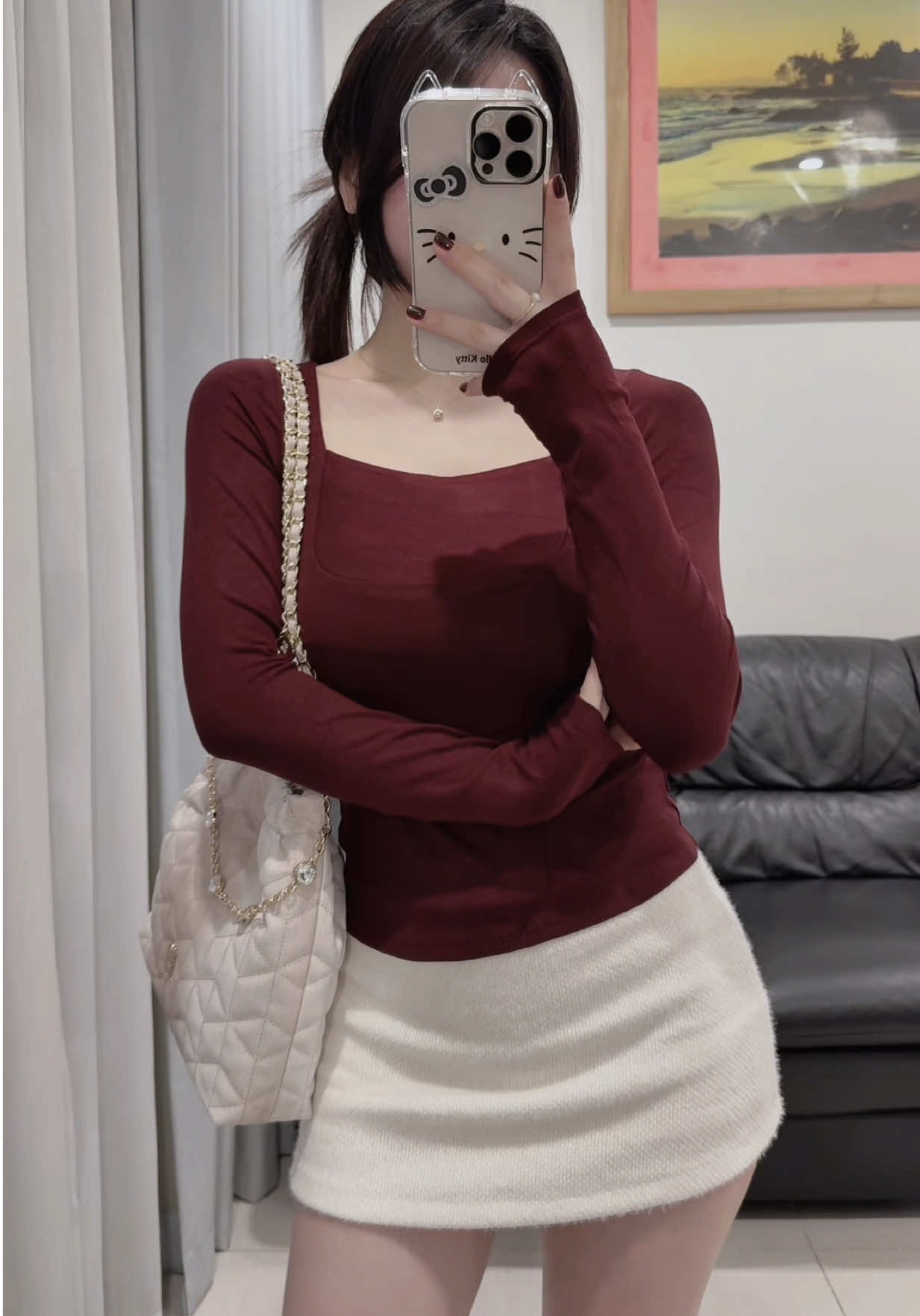 Mê màu đỏ dữ dằn #h2oclothing #justdun #aothundaitay #aothunnu #aothunbody  