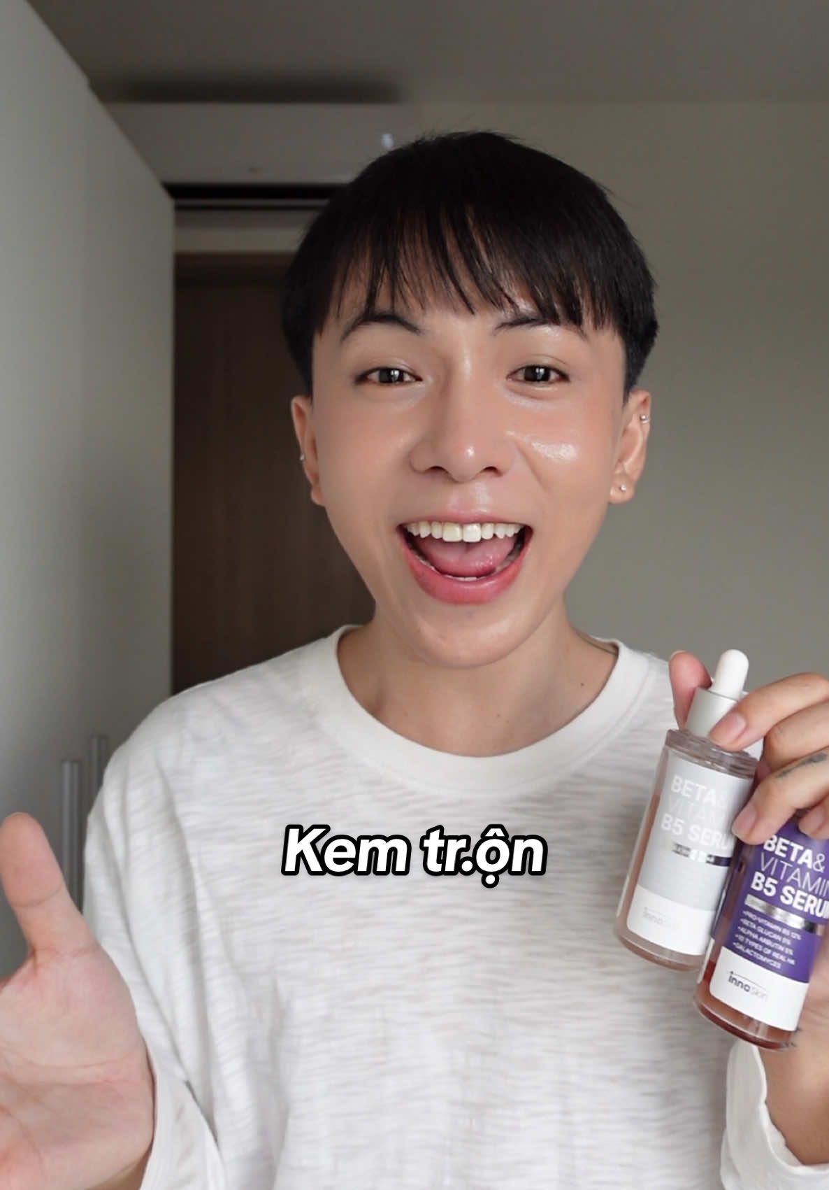 Nhiều lúc tưởng innoskin là đồ trộn thiệt  #phuocphuoc11 #goclamdep #innoskin #serumb5 #serumB5innoskin 