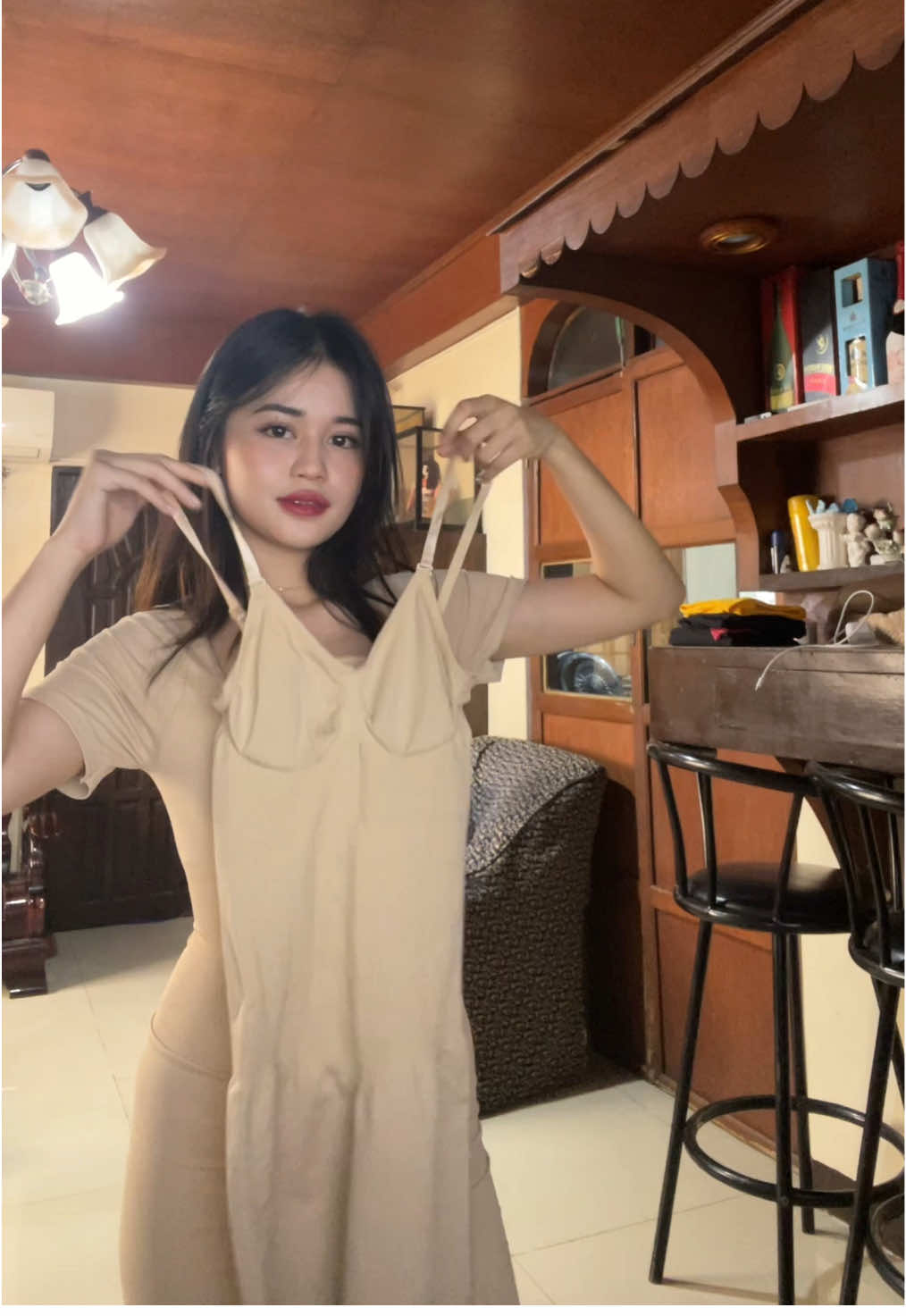 skintone dress 🙌🏻 #fyp #basicdress #skintone #hottiediary 