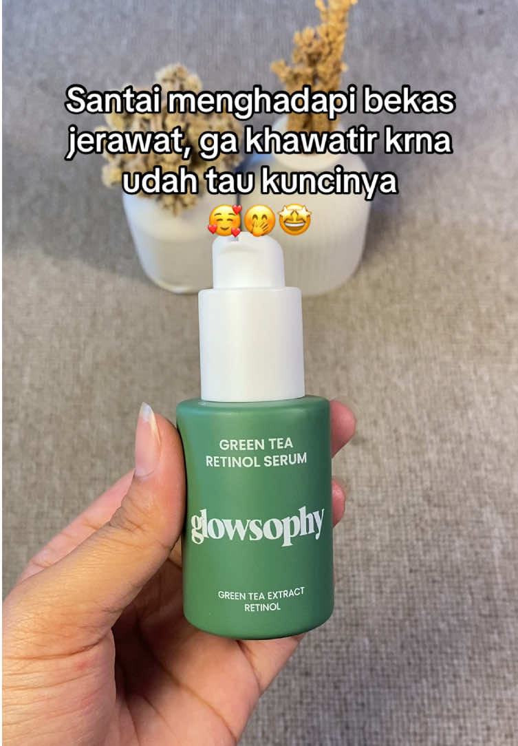 Retinol yg cocok buat pemula mudarin bekas jerawat #retinol #retinolserum #glowshophy 