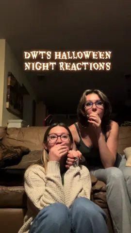 Needless to say jaws were dropped  #dwts #reaction #fyp #halloween 