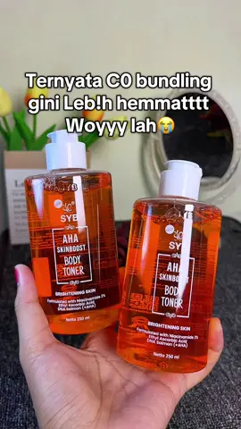 #exfoliation #tonerbadan #bundling #syb 