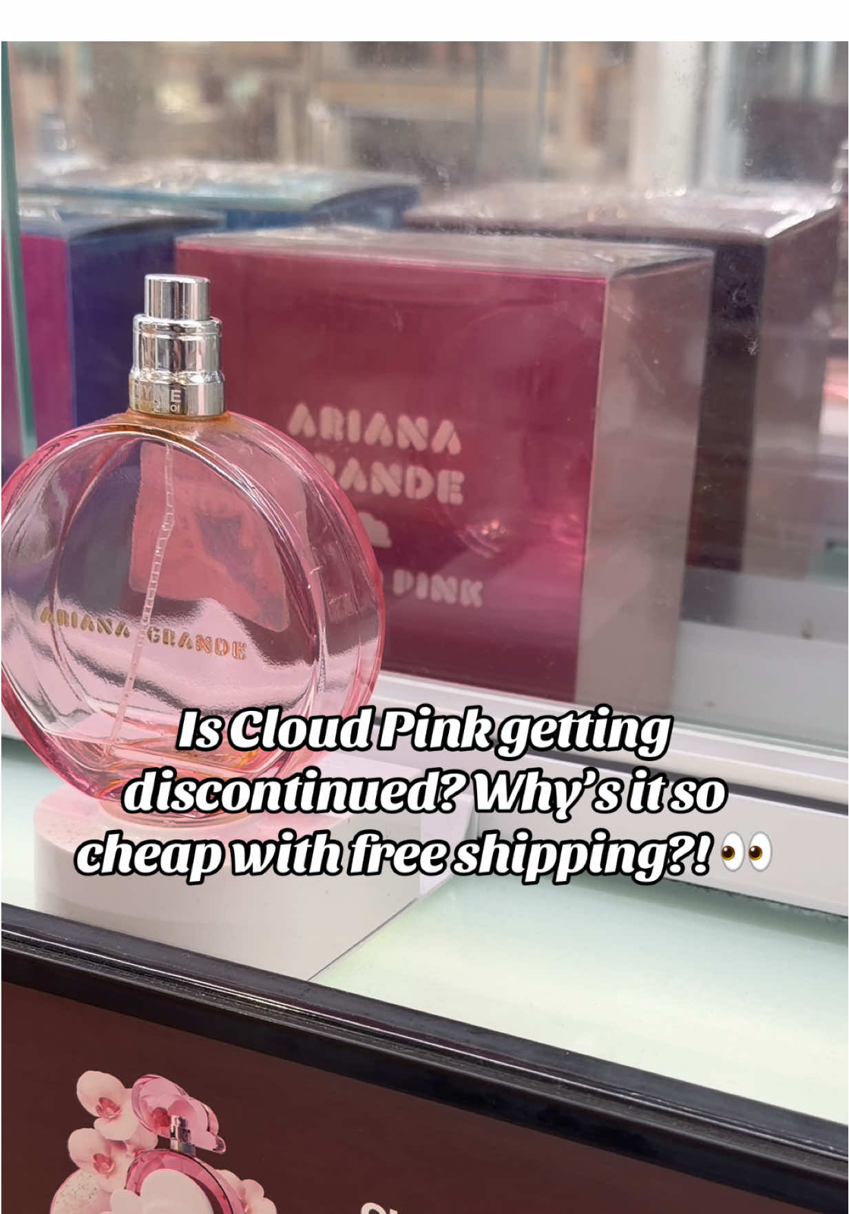 Yall can not miss this great opportunity!! @arianagrande PINK COULD IS AVAILABLE AT TIKTOK SHOP 💕💕💕💕 Not ONLY THAT but at a half discount!!  #tiktokshopfinds #tiktokshopcreatorpicks #pinkcloudperfumebyarianagrande #discountshopping 