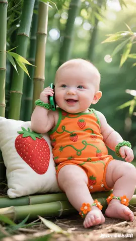 #strawberry #cutebaby #funny #usa #fpy 