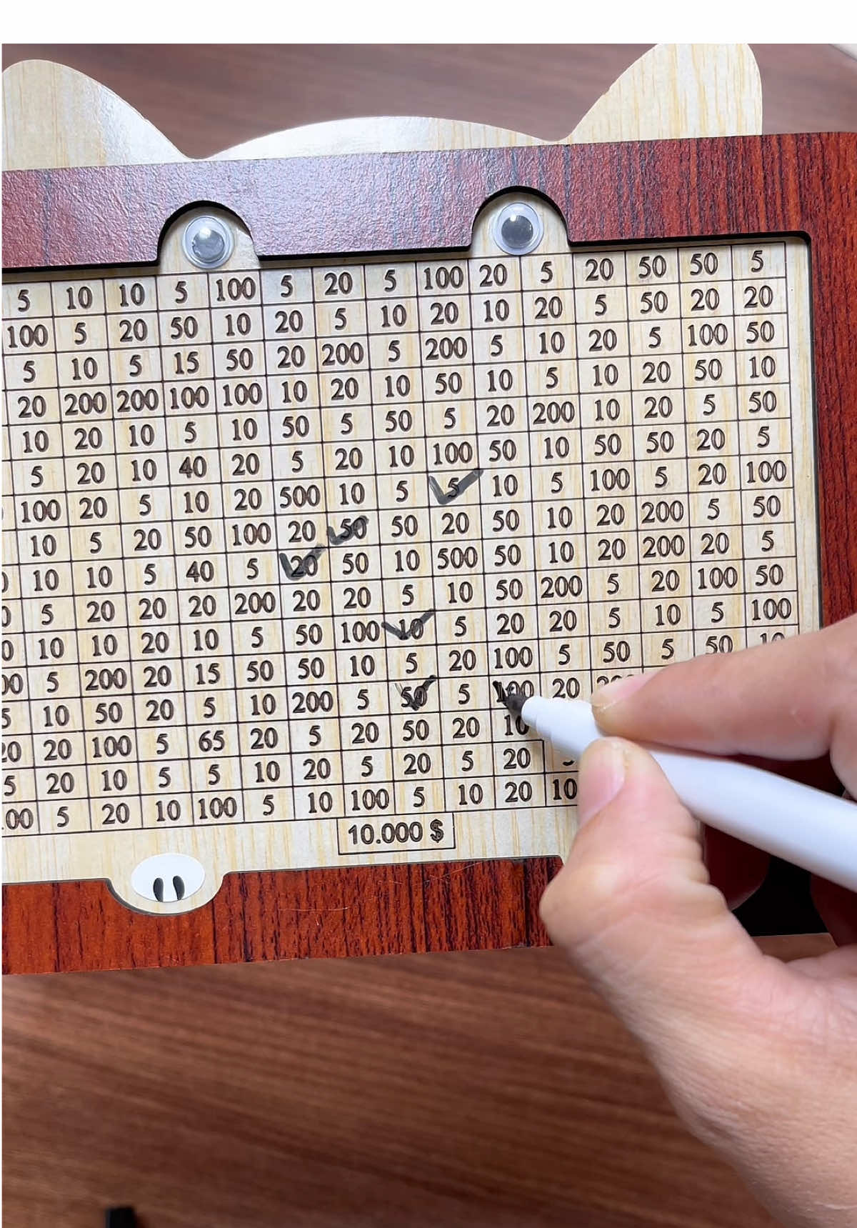 Hộp gỗ tiết kiệm giá siêu hạt dẻ #hopgotietkiem#tietkiemtien #xuhuongtiktok #giadungnhabap93 #hopgotietkiemtien 