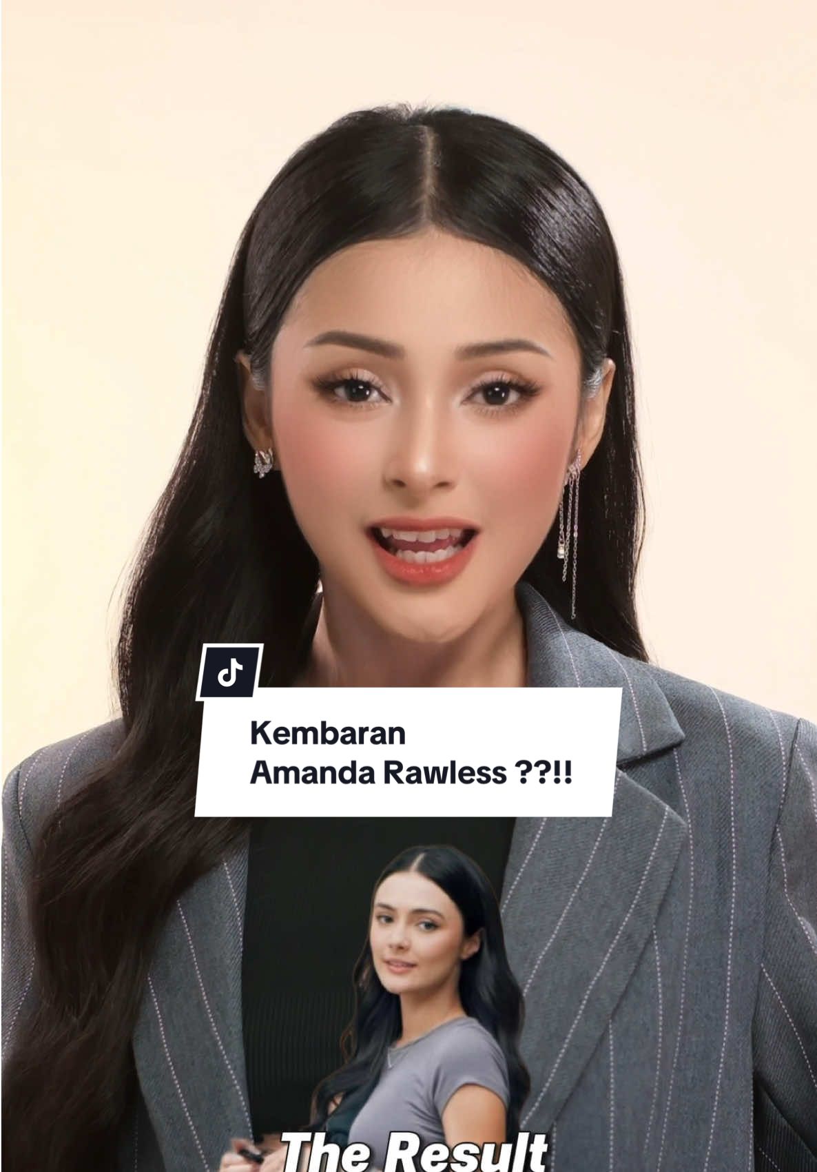 Guyssss kali ini  Aku receate Makeup @Amanda Rawles 🫶🏻🥹 mirip ga guys? aku sampe cari beberapa referensi look yang amanda banget dan ini dia final looknya 😍❤️‍🔥   #fyp #makeuptransformation  #amandarawles