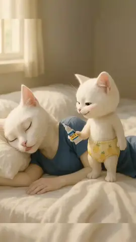 Meow meow meowwww #Ai #Videos #fyp #cat #Catstories 