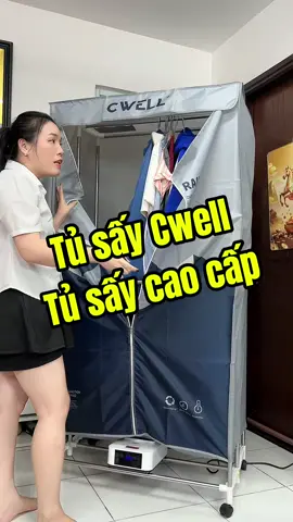 Tủ sấy Cwell công nghệ sấy gốm hiện đại #huemenhacua #nhacuadoisong #giadung #tusayquanao #tusayquanaocwell 